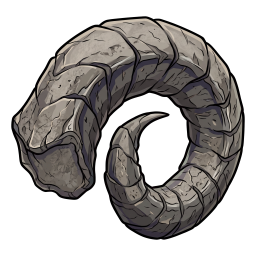 石像の魔物の石角