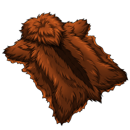 獣鬼の将の分厚い毛皮