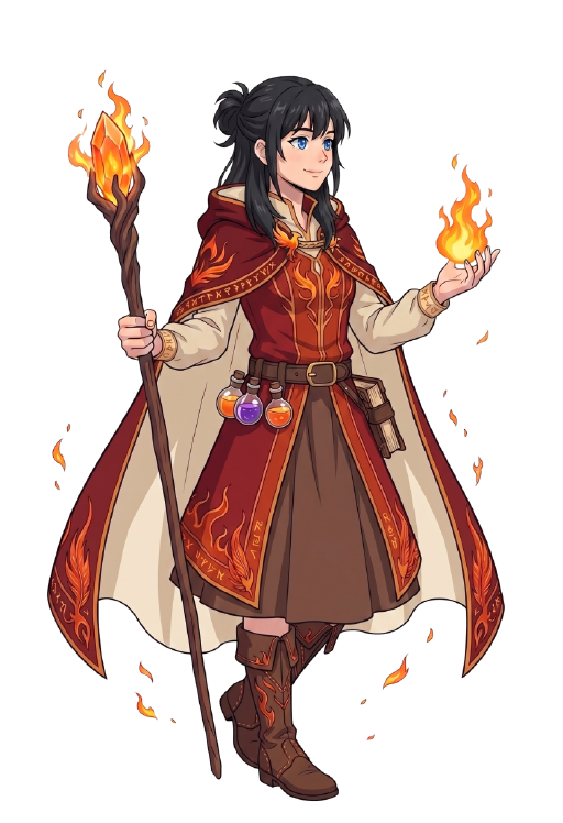 炎術師（女性）